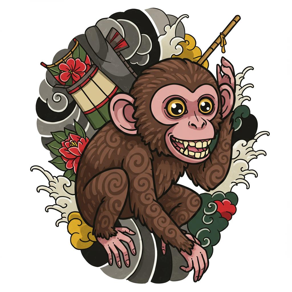 a cheeky monkey