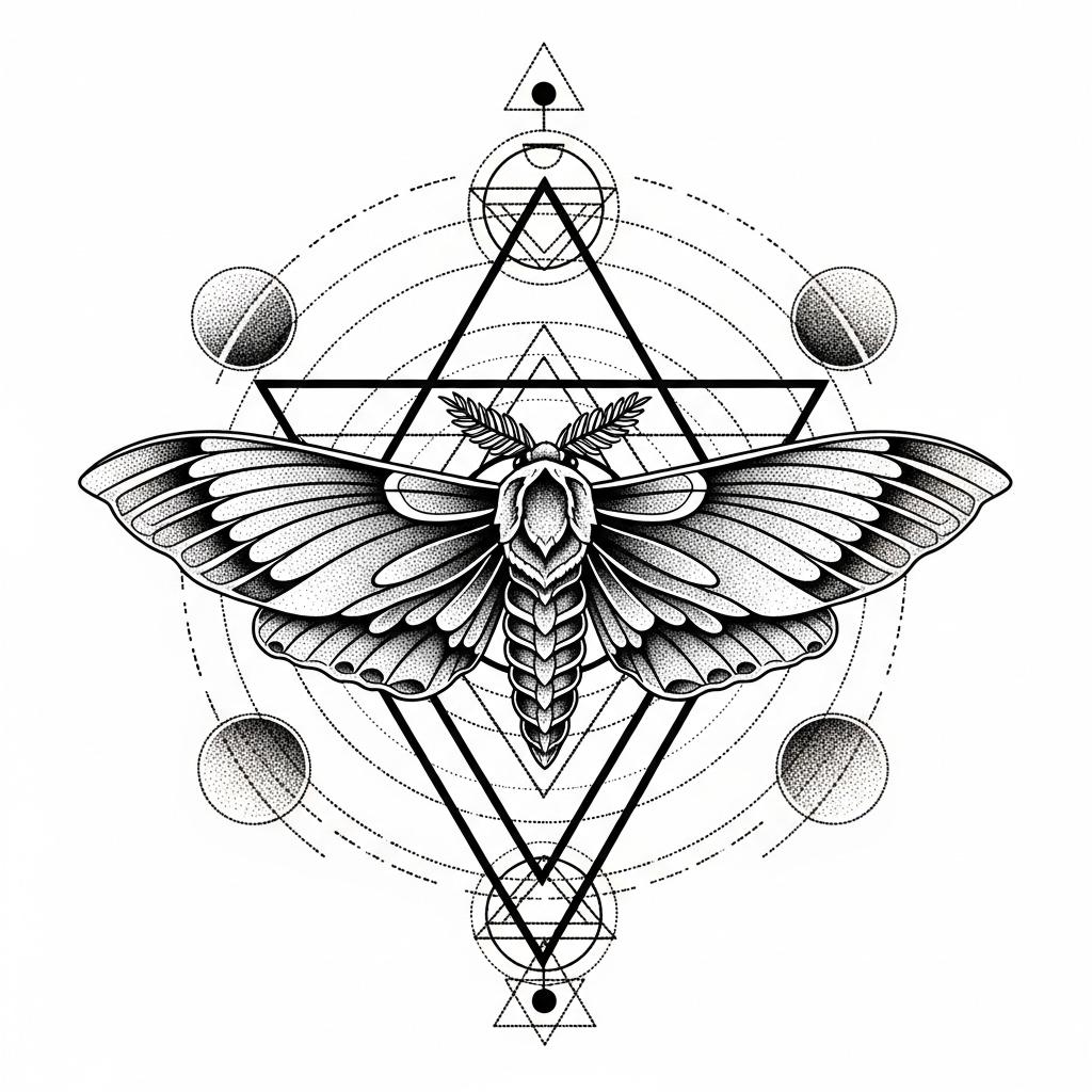 Sacred Geometry and a Moth